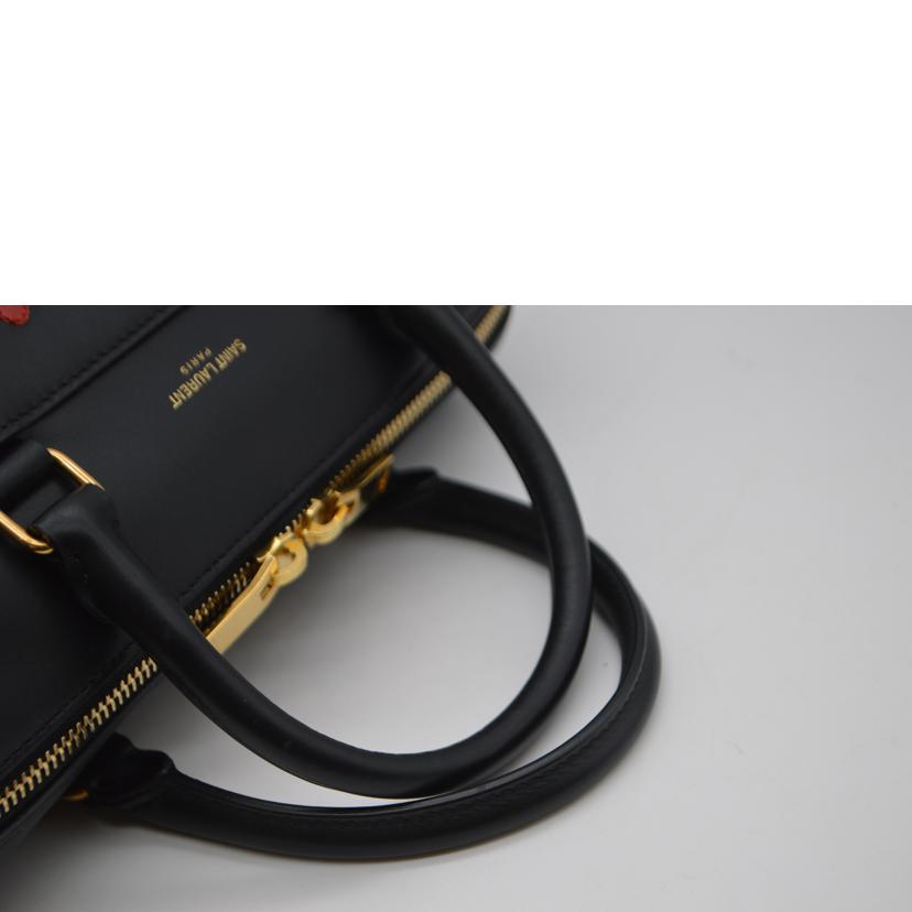 SAINT LAURENT サンローラン/ベイビーダッフル/チェリーハート/ノワール/332423//091*/ABランク/89