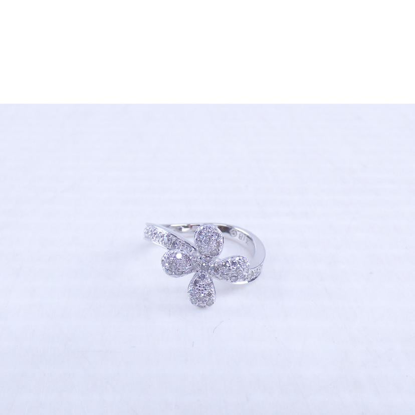 / K18ダイヤリング0.44ct //ABランク/64