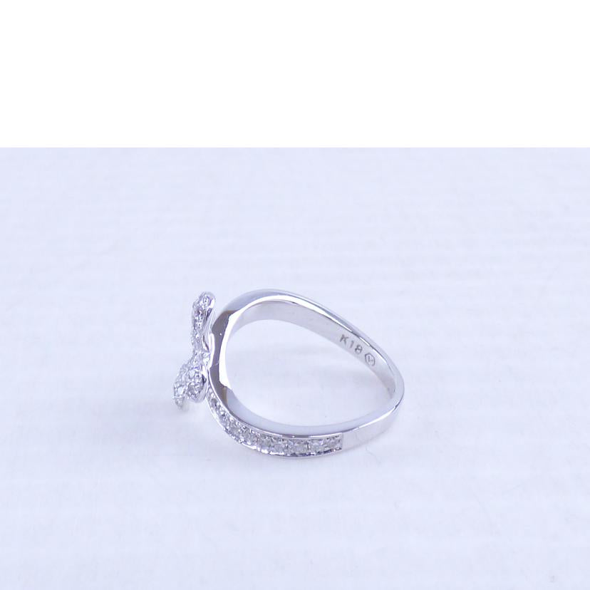 / K18ダイヤリング0.44ct //ABランク/64