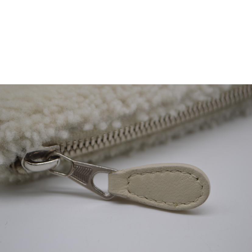 BALENCIAGA バレンシアガ/ムートンボアクラシックセカンドバッグ/492681//566***/Bランク/89