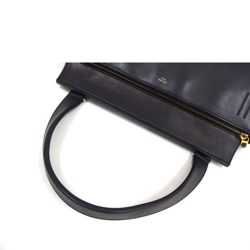 CELINE セリーヌ/EDGE MEDIUM ハンドバッグ レザー//S.C******/ABランク/82