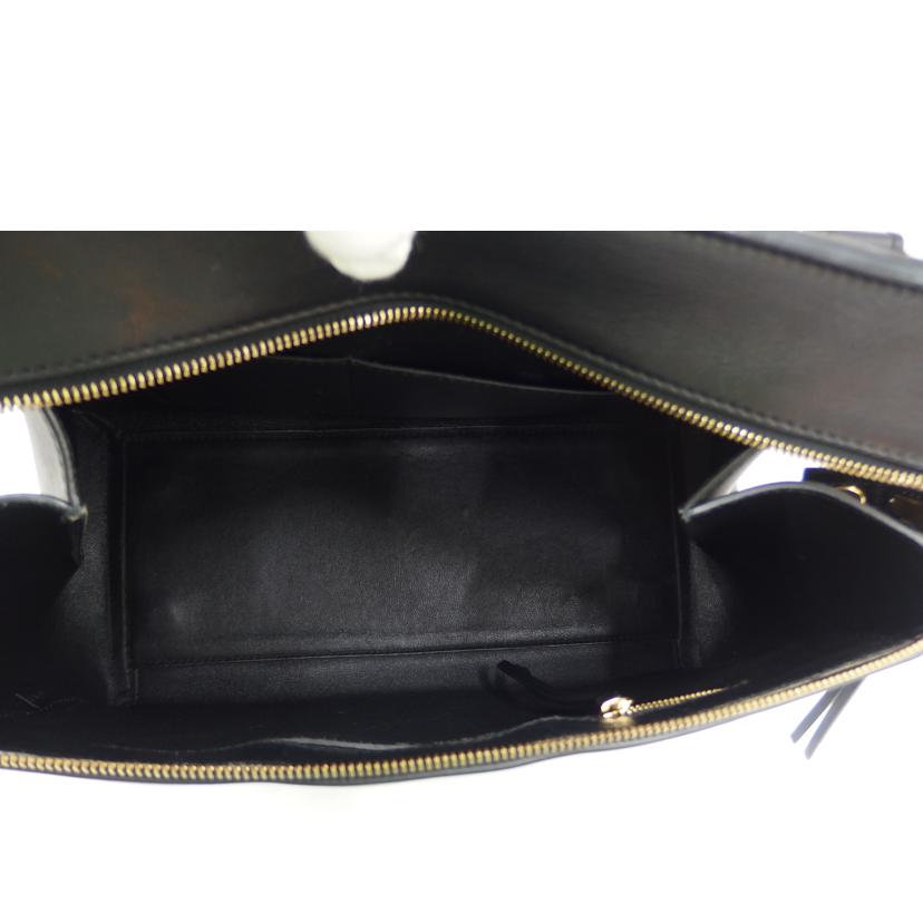 CELINE セリーヌ/EDGE MEDIUM ハンドバッグ レザー//S.C******/ABランク/82