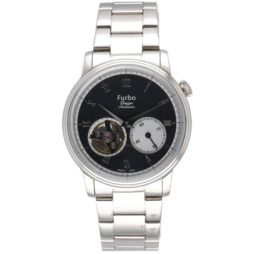 Furbo Design フルボデザイン/トロンプ・ルイユ・オープンハート/メンズ/自動巻/NF02W-BKSS//Aランク/19