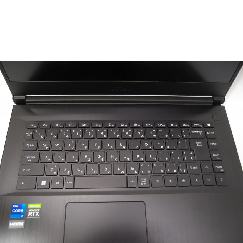 MSI エムエスアイ/ゲーミングノートパソコン/GF63-11UC-062JP//K2304N0006829/ABランク/69