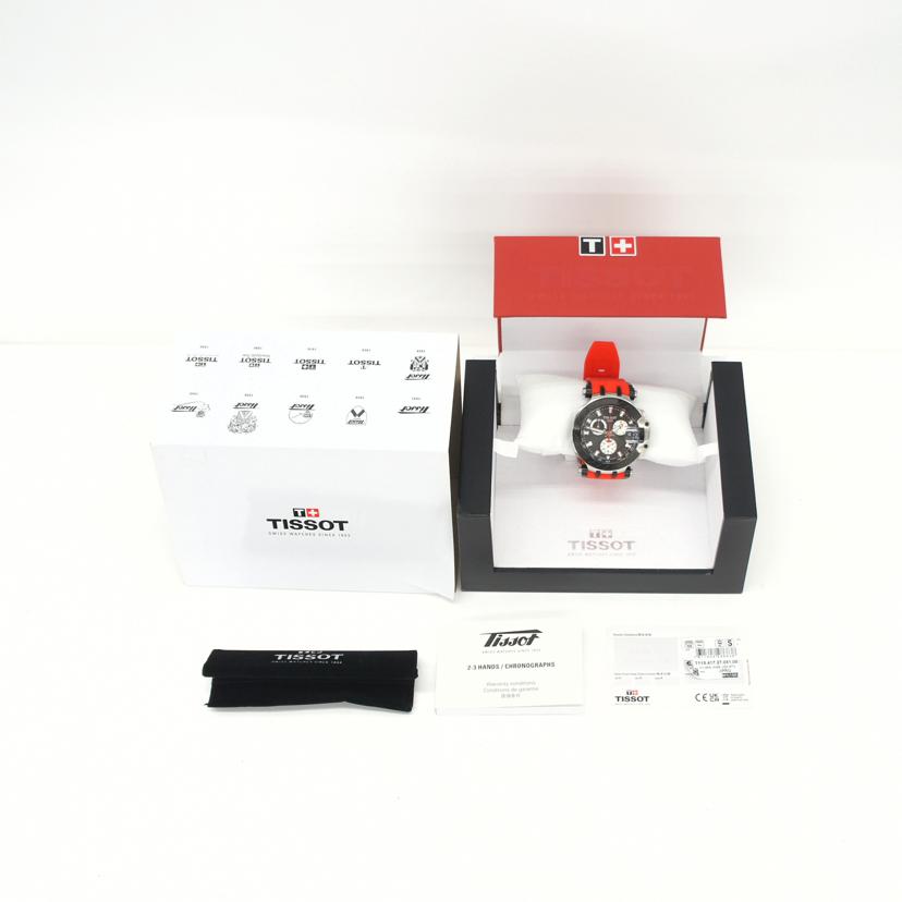 TISSOT ティソ/Tレース・クロノグラフ/メンズ/クオーツ/T115417A//A15******/Aランク/24