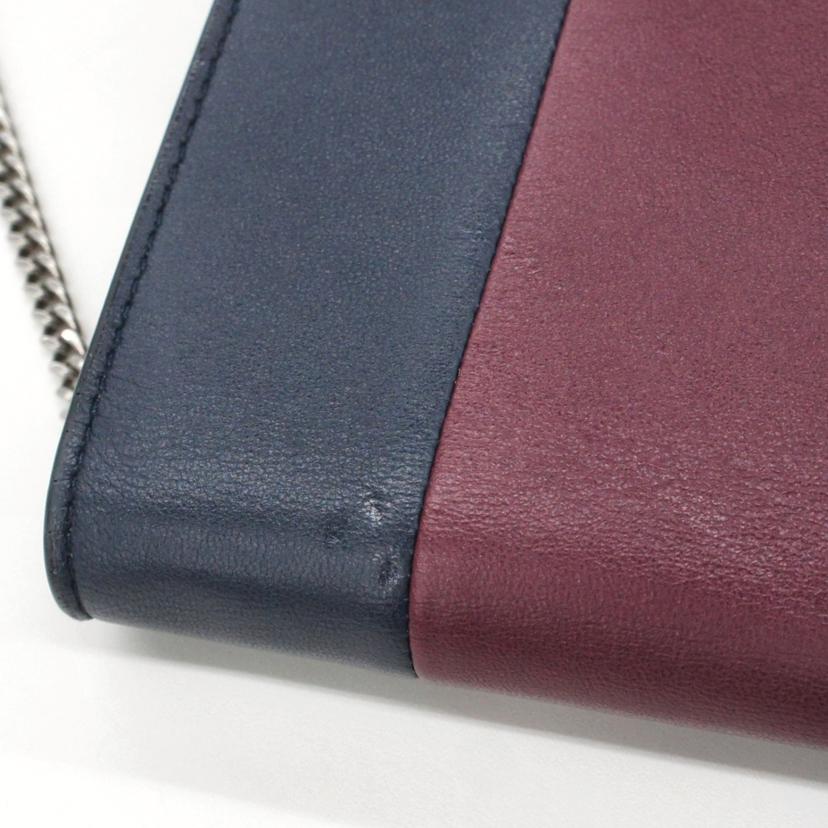 CELINE セリ-ヌ/バイカラ-/チェーンショルダー バック//F-S******/Aランク/93