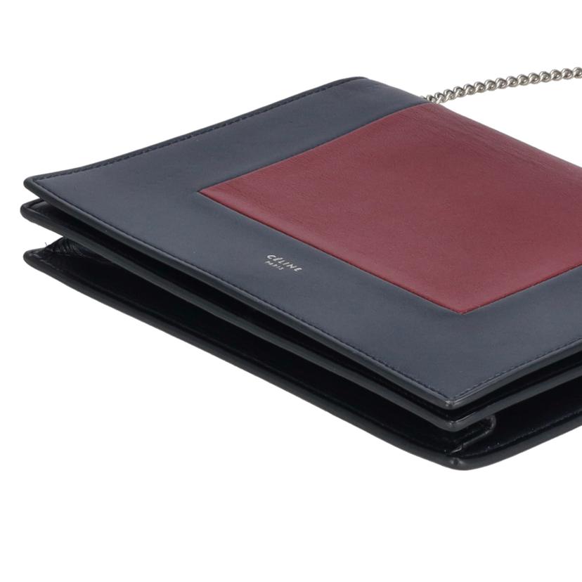 CELINE セリ-ヌ/バイカラ-/チェーンショルダー バック//F-S******/Aランク/93