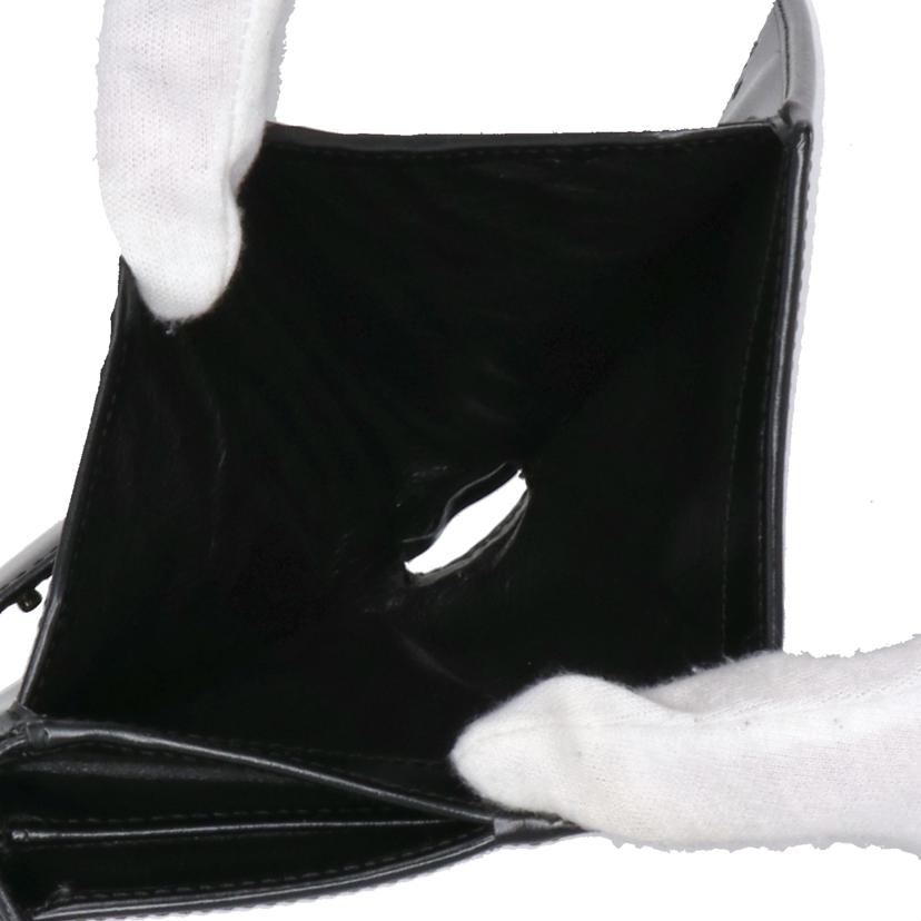 GUCCI グッチ/Wホック/GGコンパクトウォレット/ブラック/035 2888//224*/Aランク/18