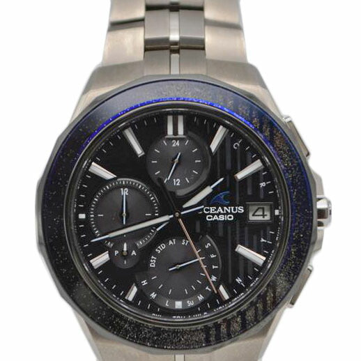 CASIO カシオ/OCEANUS マンタ電波ソーラー/世界限定1200本/OCW-S5000MB-1AJF//001*****/ABランク/89