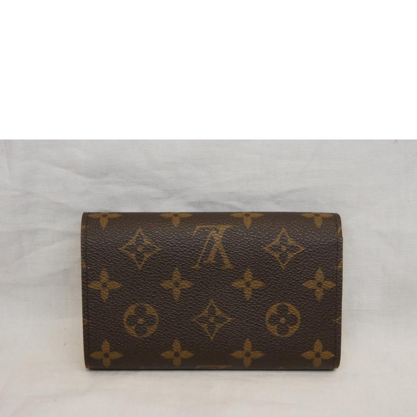 LV ルイヴィトン/ポルトフォイユトレゾール/モノグラム/M61736//CA0***/Aランク/92