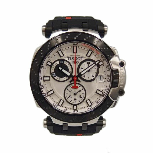 TISSOT ティソ/Tレース・クロノグラフ/クォーツ/T115.417.27.011.00//R80******/Aランク/82