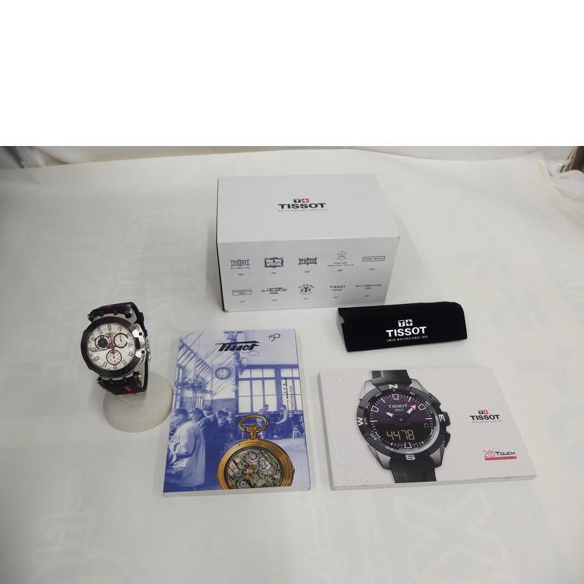 TISSOT ティソ/Tレース・クロノグラフ/クォーツ/T115.417.27.011.00//R80******/Aランク/82