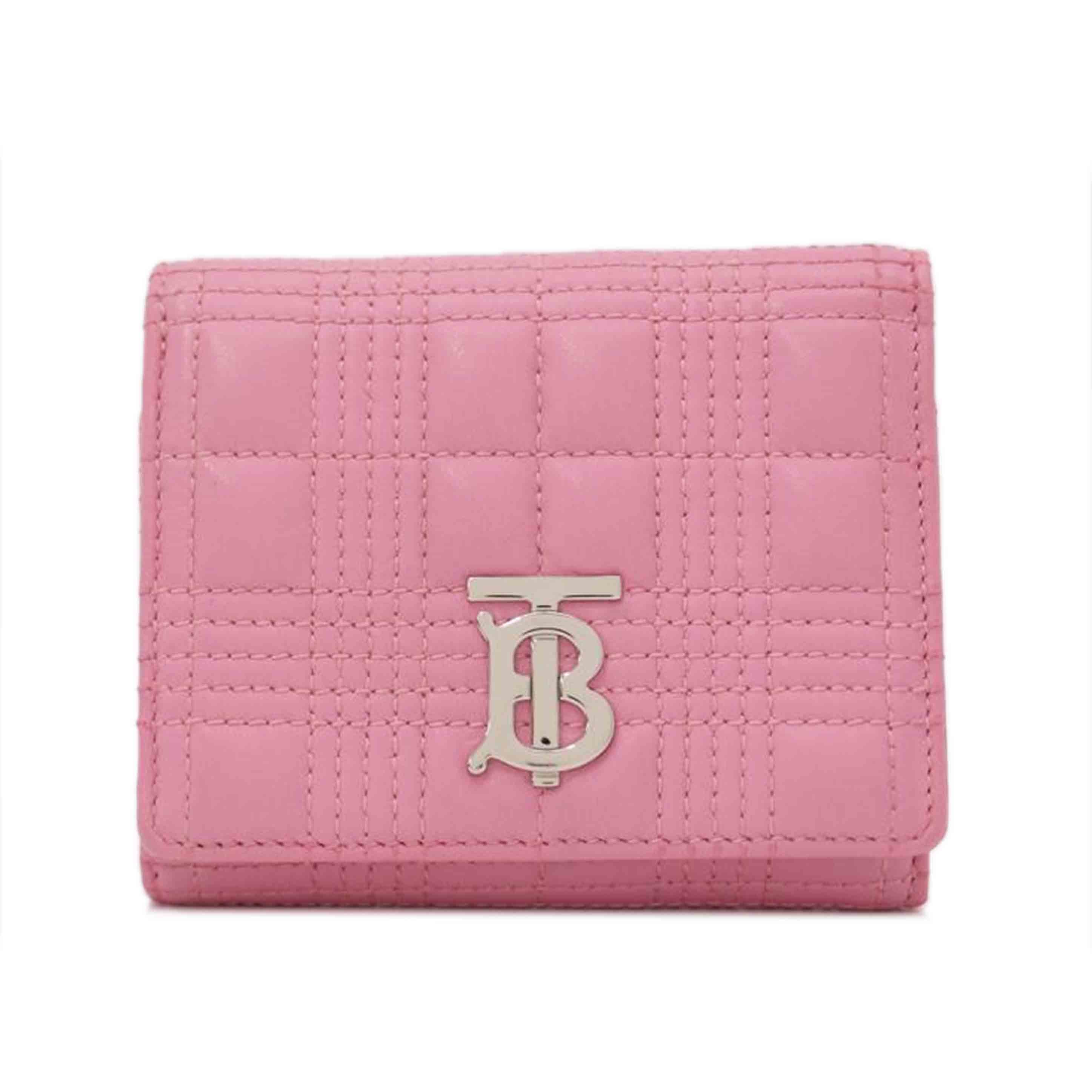 BURBERRY バーバリー/キルティングコンパクト財布/ピンク/8049282/B1020//ITP*********/Aランク/69