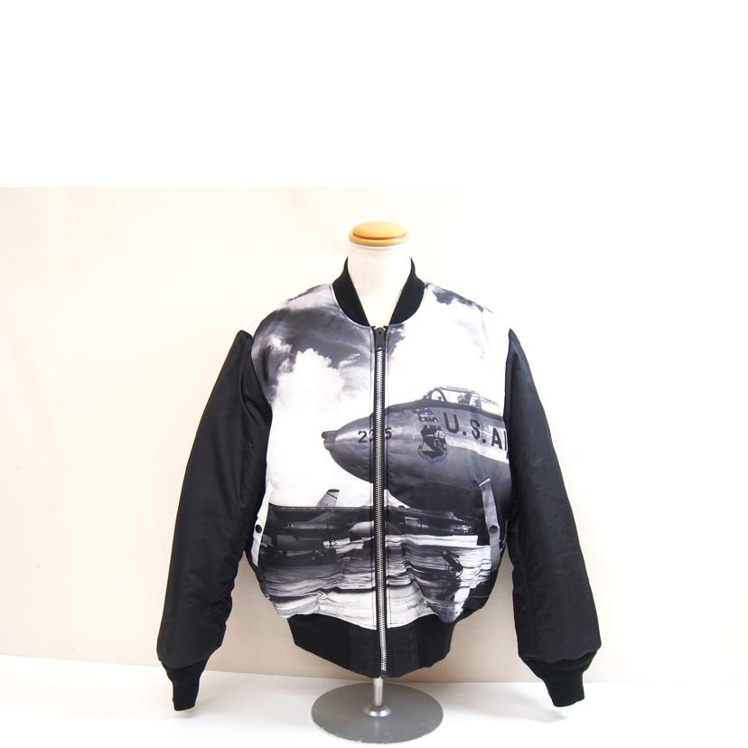 ALPHA アルファ/フォトプリントリーバーシブルMA-1/TA0411-9001//Aランク/71