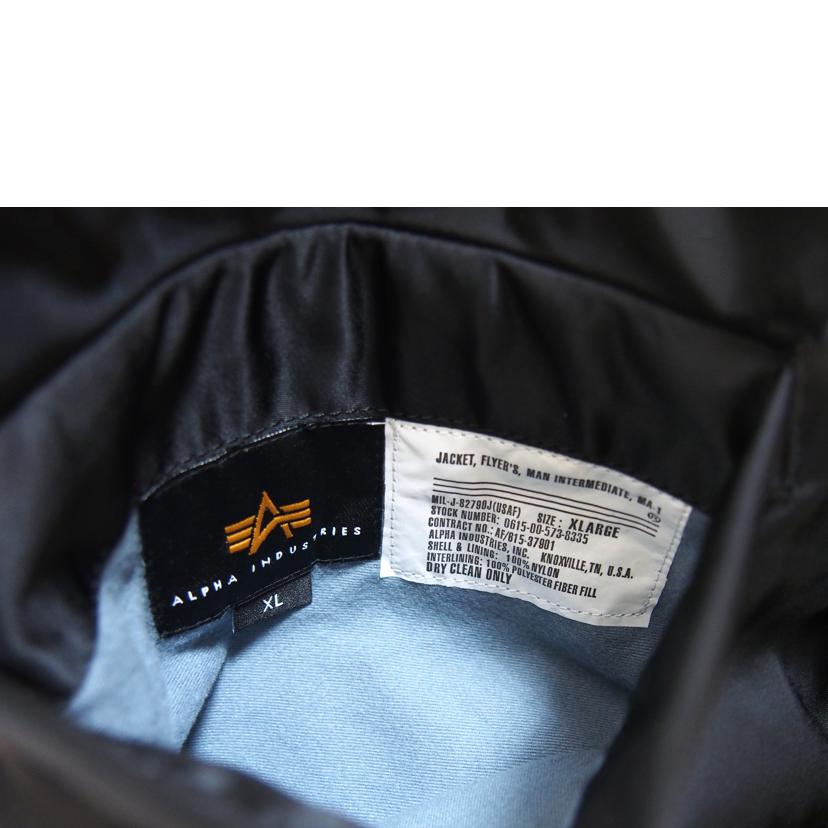 ALPHA アルファ/フォトプリントリーバーシブルMA-1/TA0411-9001//Aランク/71