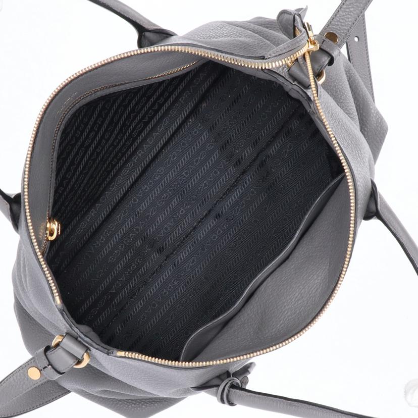 PRADA プラダ/ヴィッテロダイノ レザー2Wayバッグ 替スト付/1BA157//Aランク/70