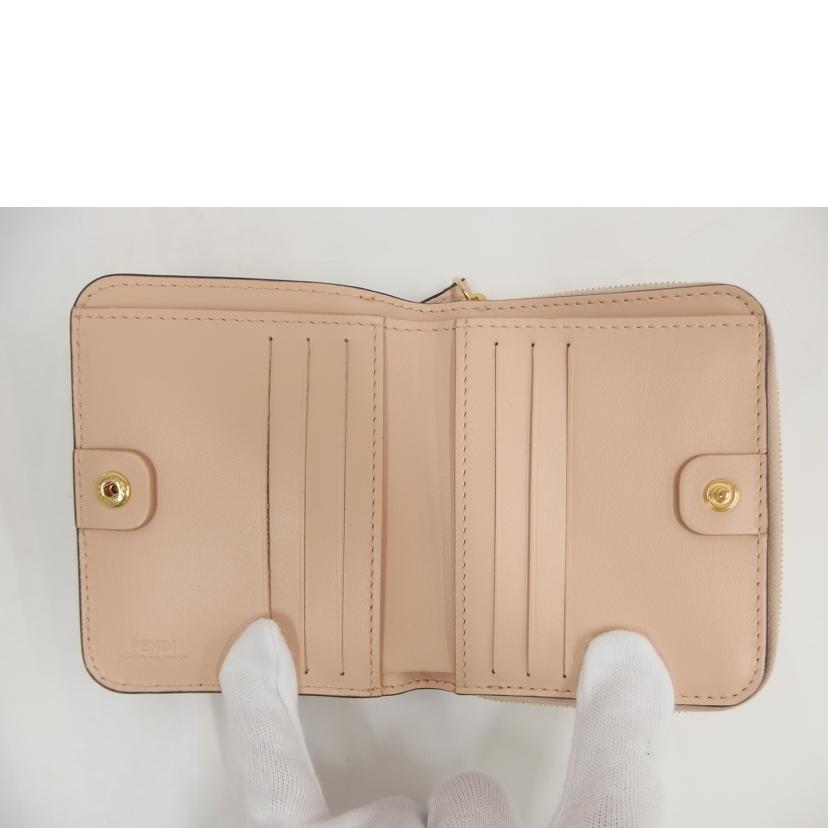 FENDI フェンディー/コンパクトウォレット/ピンク/8M0407//A18**********/Aランク/82
