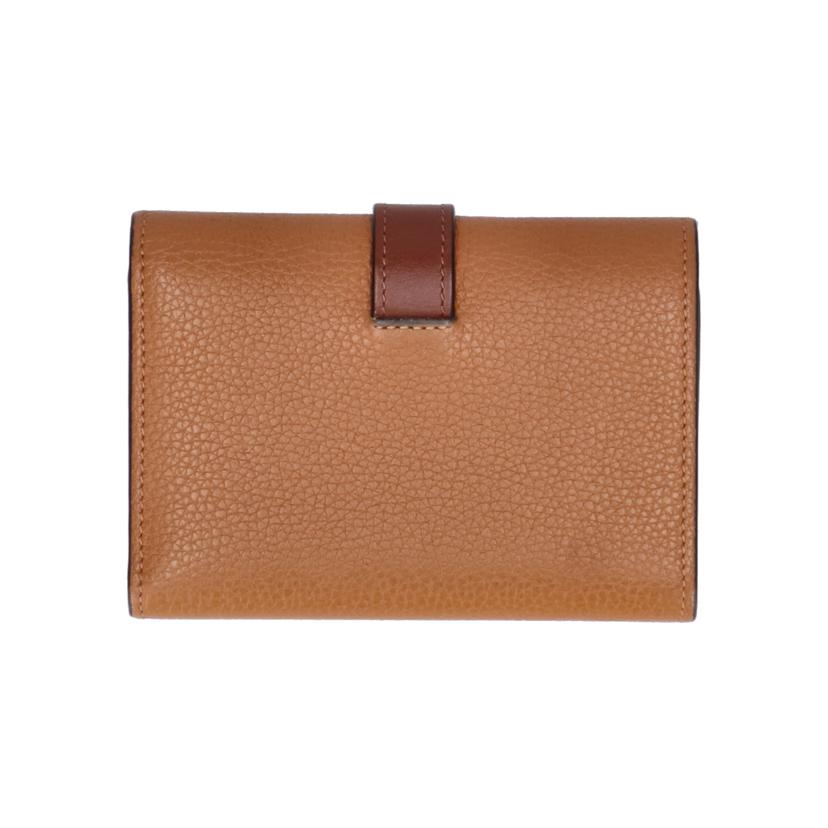 LOEWE ロエベ/三つ折りコンパクトウォレット//ABランク/19