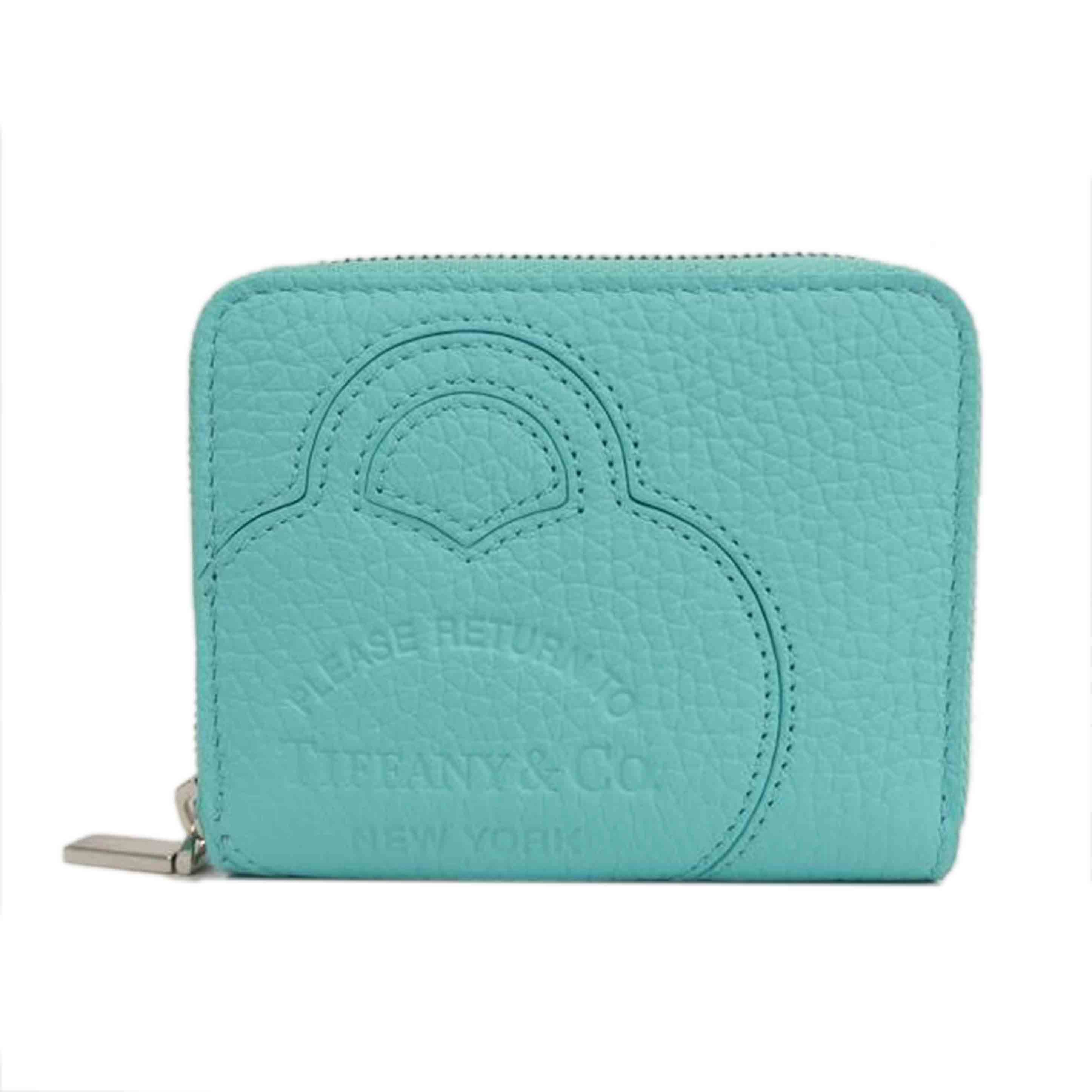 TIFFANY ティファニー/リターントゥティファニー スモールジップウォレット//Aランク/82