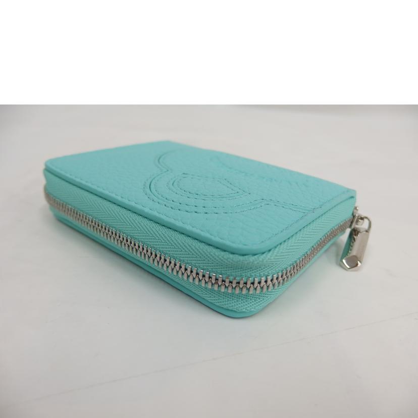 TIFFANY ティファニー/リターントゥティファニー スモールジップウォレット//Aランク/82