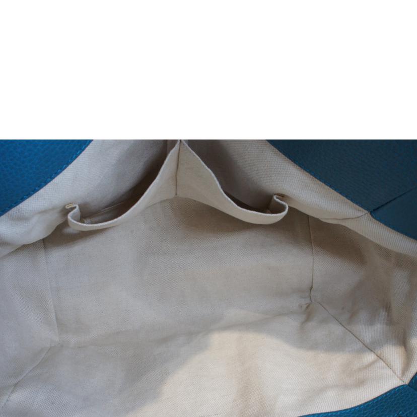 GUCCI グッチ/レザースウィングトートネイビー/354408//520***/Aランク/92