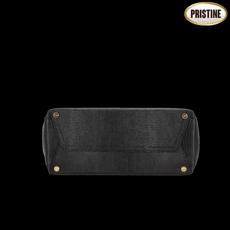 Ferragamo フェラガモ/ヴァラリザードエンボス2WAYハンド/AQ-21 8252//SAランク/75