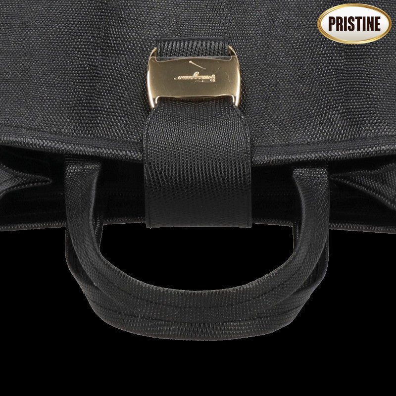 Ferragamo フェラガモ/ヴァラリザードエンボス2WAYハンド/AQ-21 8252//SAランク/75