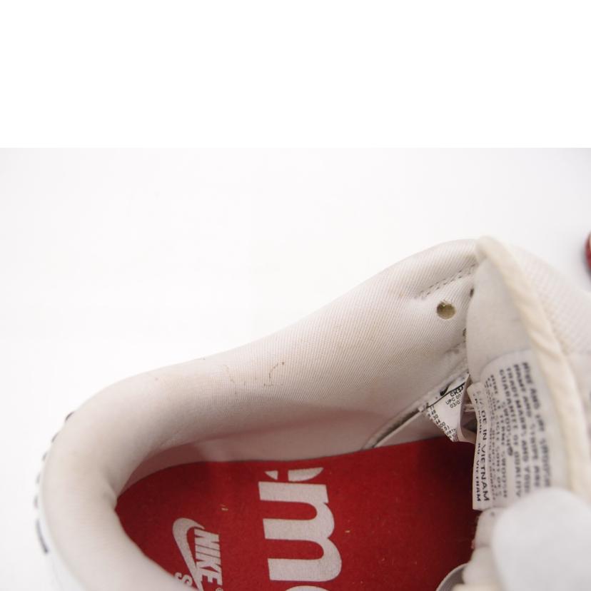 NIKE×Supreme ナイキ×シュプリーム/×SupremeダンクLOWジュエルスウォッシュレッド/CK3480-600//ABランク/69