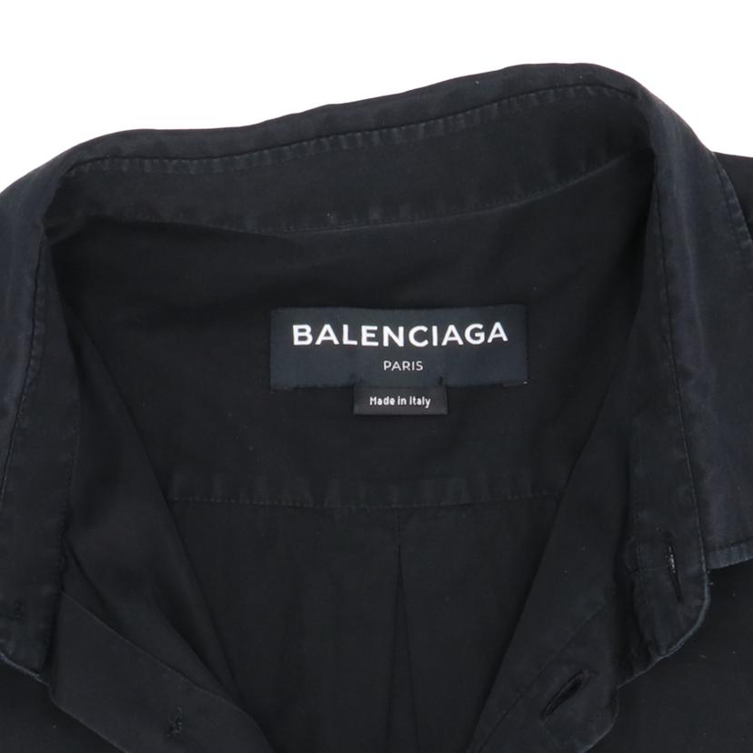 BALENCIAGA バレンシアガ/コットンシャツ/ブラック//Bランク/18