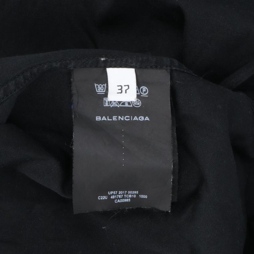 BALENCIAGA バレンシアガ/コットンシャツ/ブラック//Bランク/18