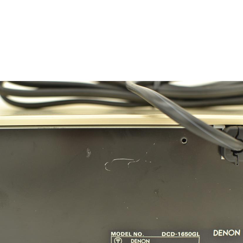 DENON/CDプレイヤー DENON DCD-1650GL/DCD-1650GL//3031509715/Bランク/75