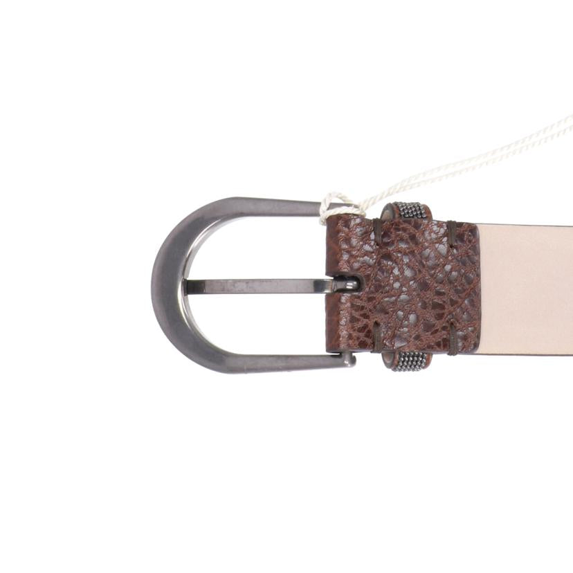 BRUNELLO CUCINELLI ブルネロ クチネリ/ レザーベルト //Aランク/67