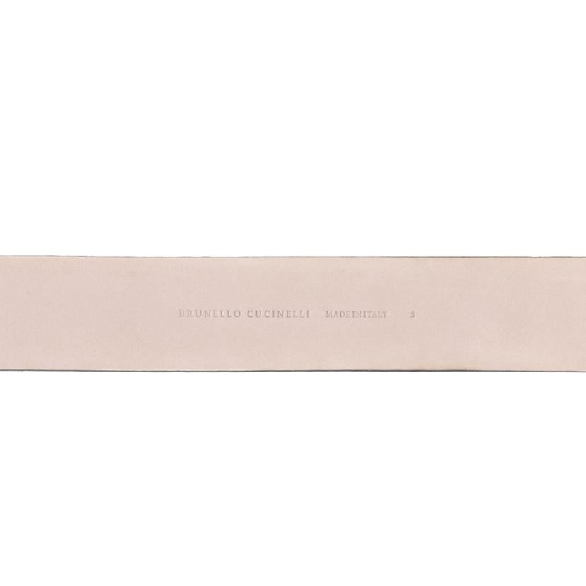 BRUNELLO CUCINELLI ブルネロ クチネリ/ レザーベルト //Aランク/67