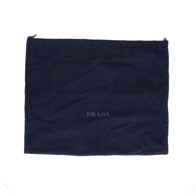 PRADA プラダ/エンボスロゴレザーショルダーバッグ/2VH178//Aランク/91