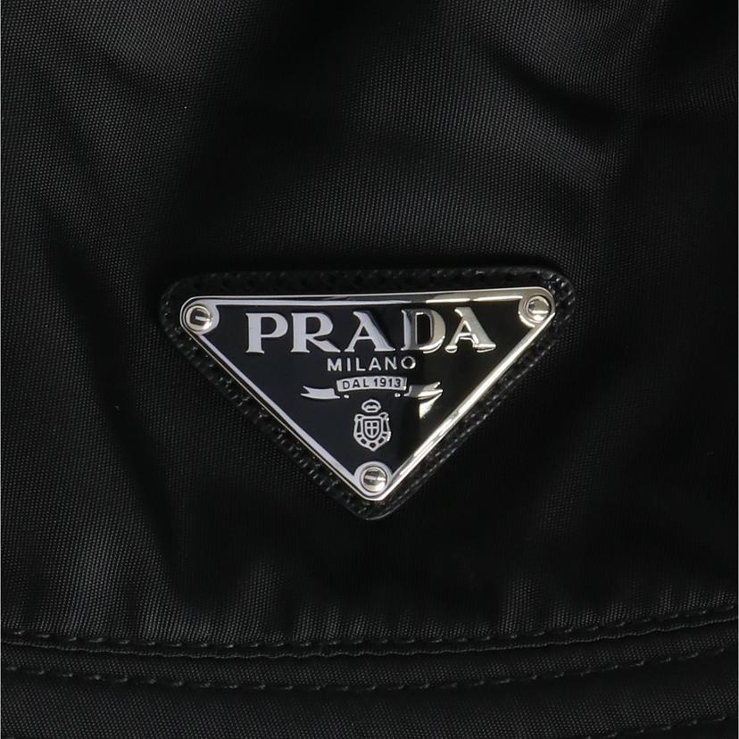 PRADA プラダ/トライアングルロゴ/ナイロンバケットハット/2HC137//サイズ:XXL/Aランク/91