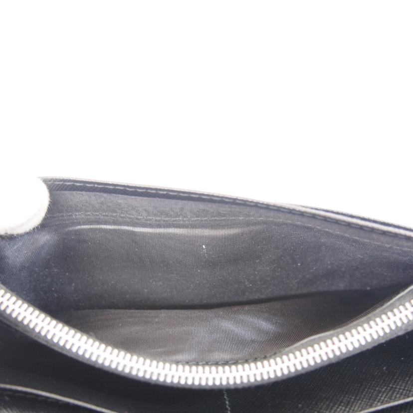 PRADA プラダ/サフィアーノロゴプレート長財布//ABランク/71