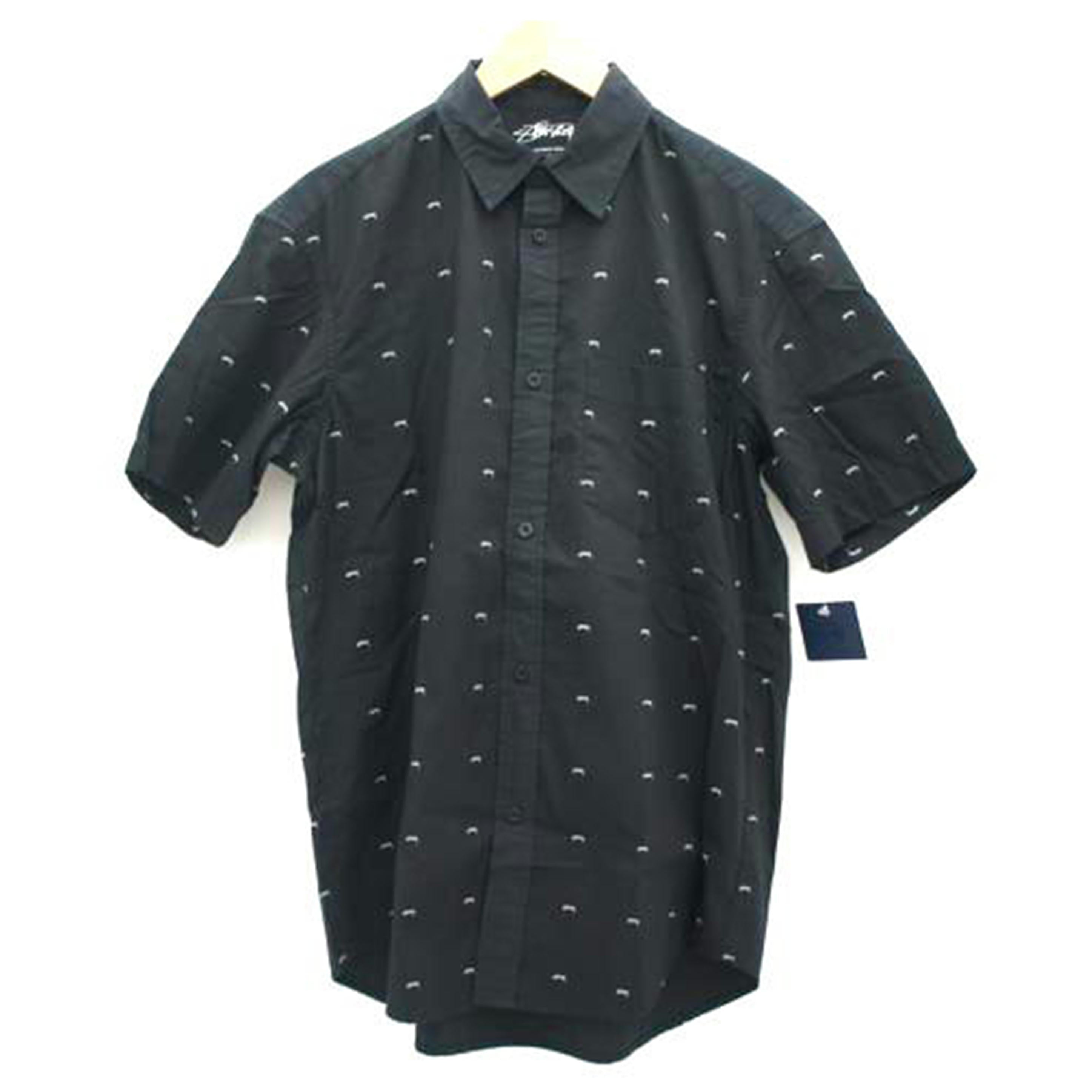 Stussy/ STUSSY USA 製 総ロゴ 半袖シャツ M//SAランク/67
