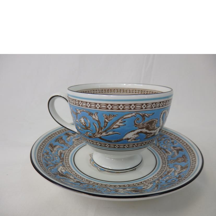 /WEDGWOOD フロレンティーヌターコイズ 6客セット//ABランク/84