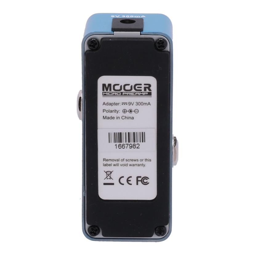 MOOER ムーアー/プリアンプ/Micro Preamp 017//-/Aランク/69