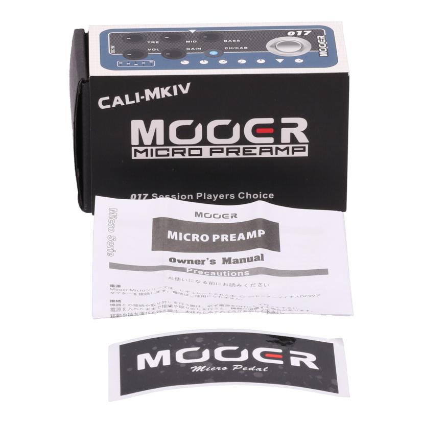 MOOER ムーアー/プリアンプ/Micro Preamp 017//-/Aランク/69