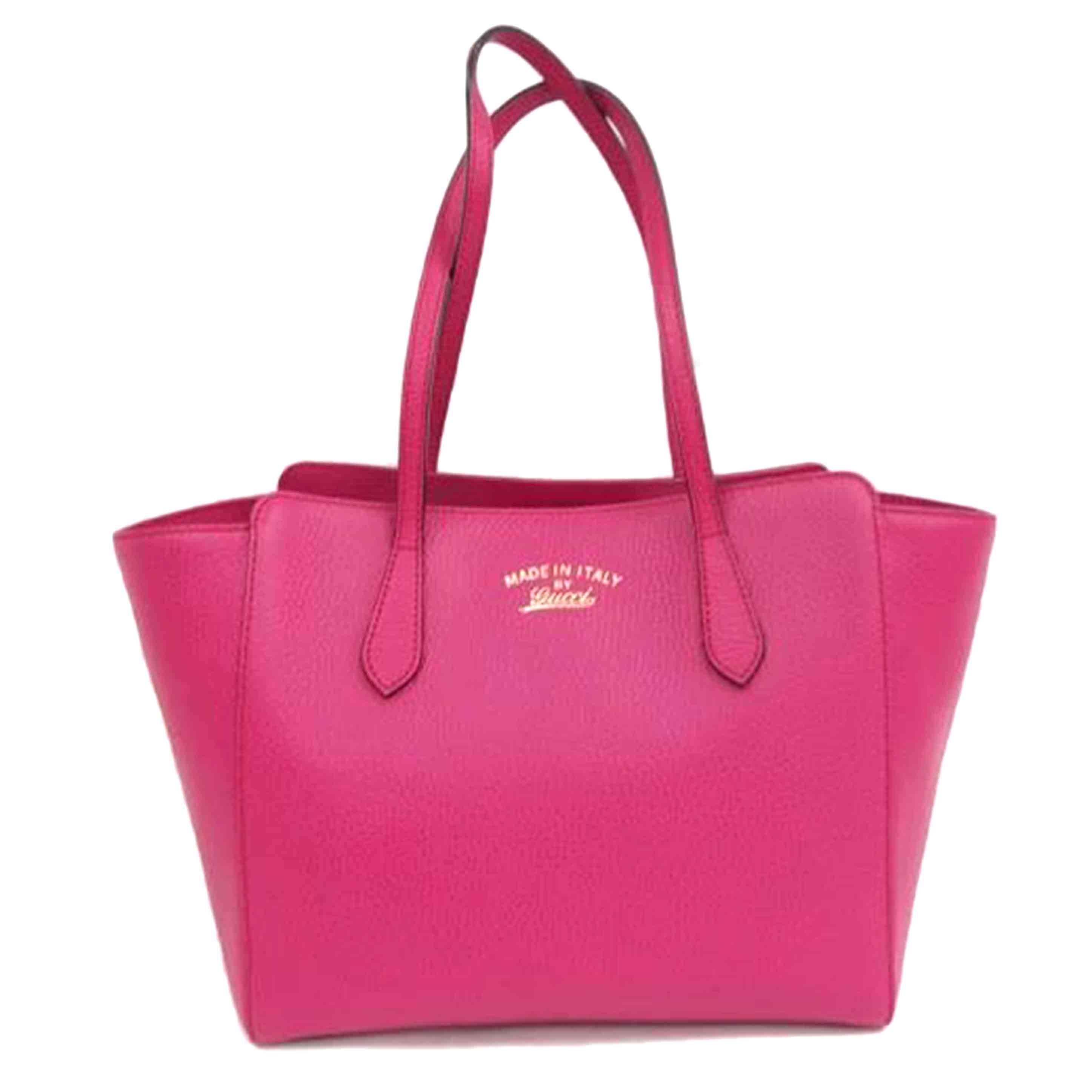 GUCCI グッチ/スイングレザートート/ピンク/354408//520***/ABランク/82