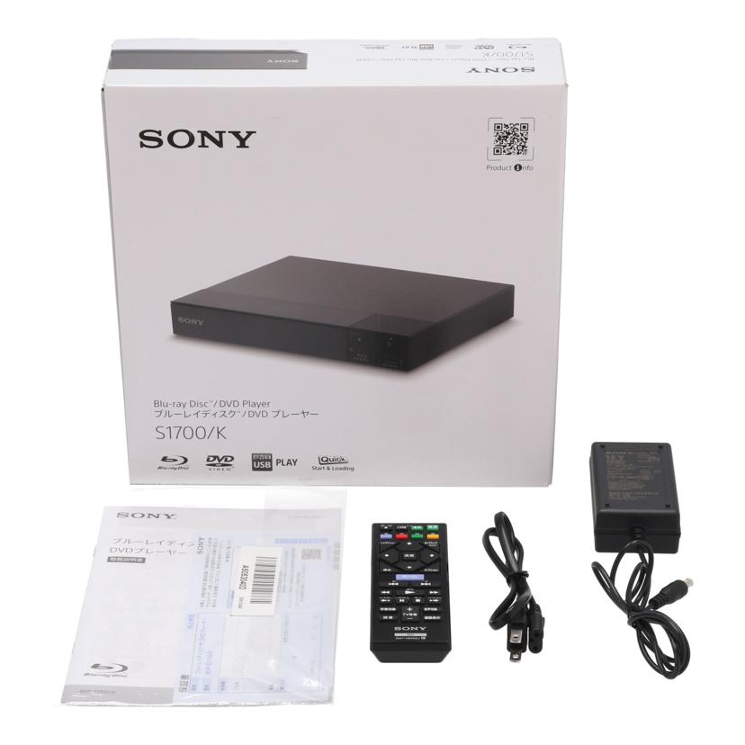 SONY ソニー /BDプレーヤー/BDP-S1700/K//1035671/Aランク/67