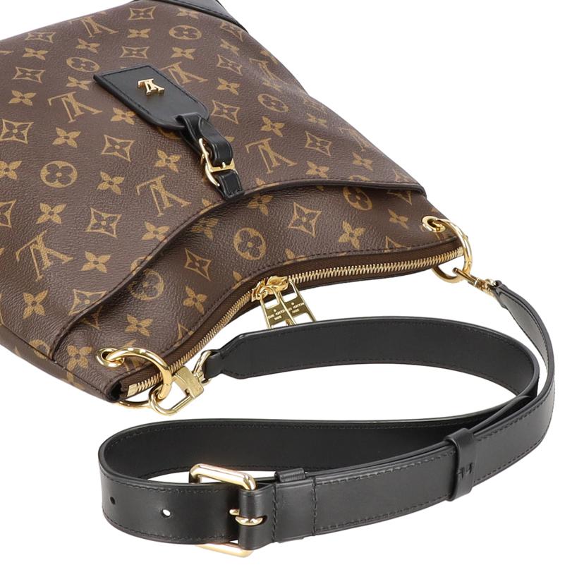 LV ルイ・ヴィトン/オデオンMMNM/モノグラム/ノワール/M45352//ICチ***/Aランク/18