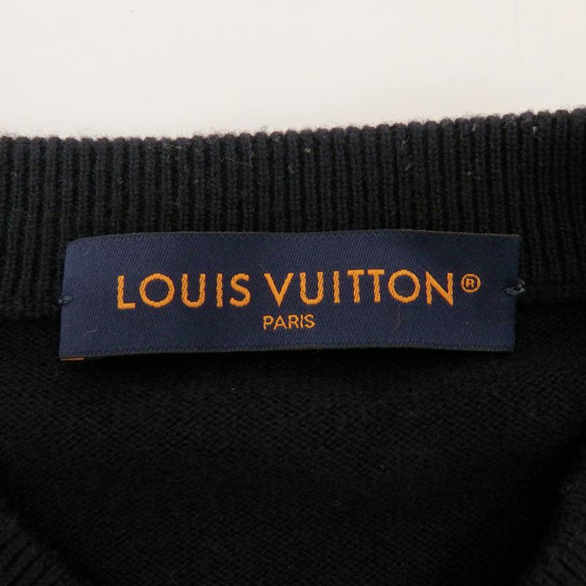 LV ルイ・ヴィトン/23SSモノグラムスリーブクールネックニット/サイズS/RM231Q R93 HON42W//Aランク/77