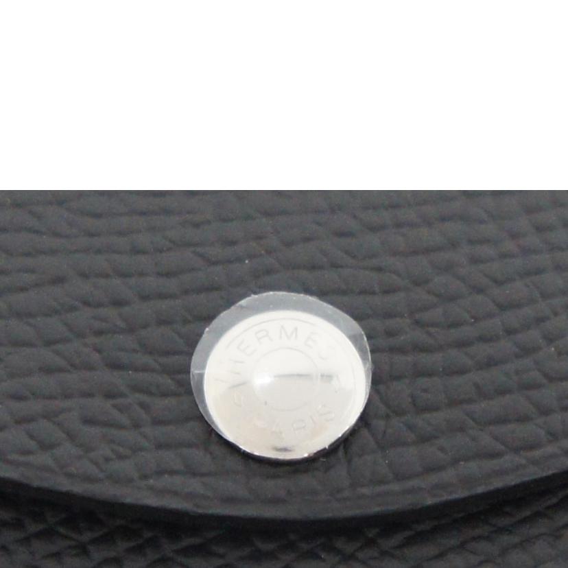 HERMES エルメス/カルヴィデュオ/ヴォーエプソン/ノワール//B ***************/Aランク/75