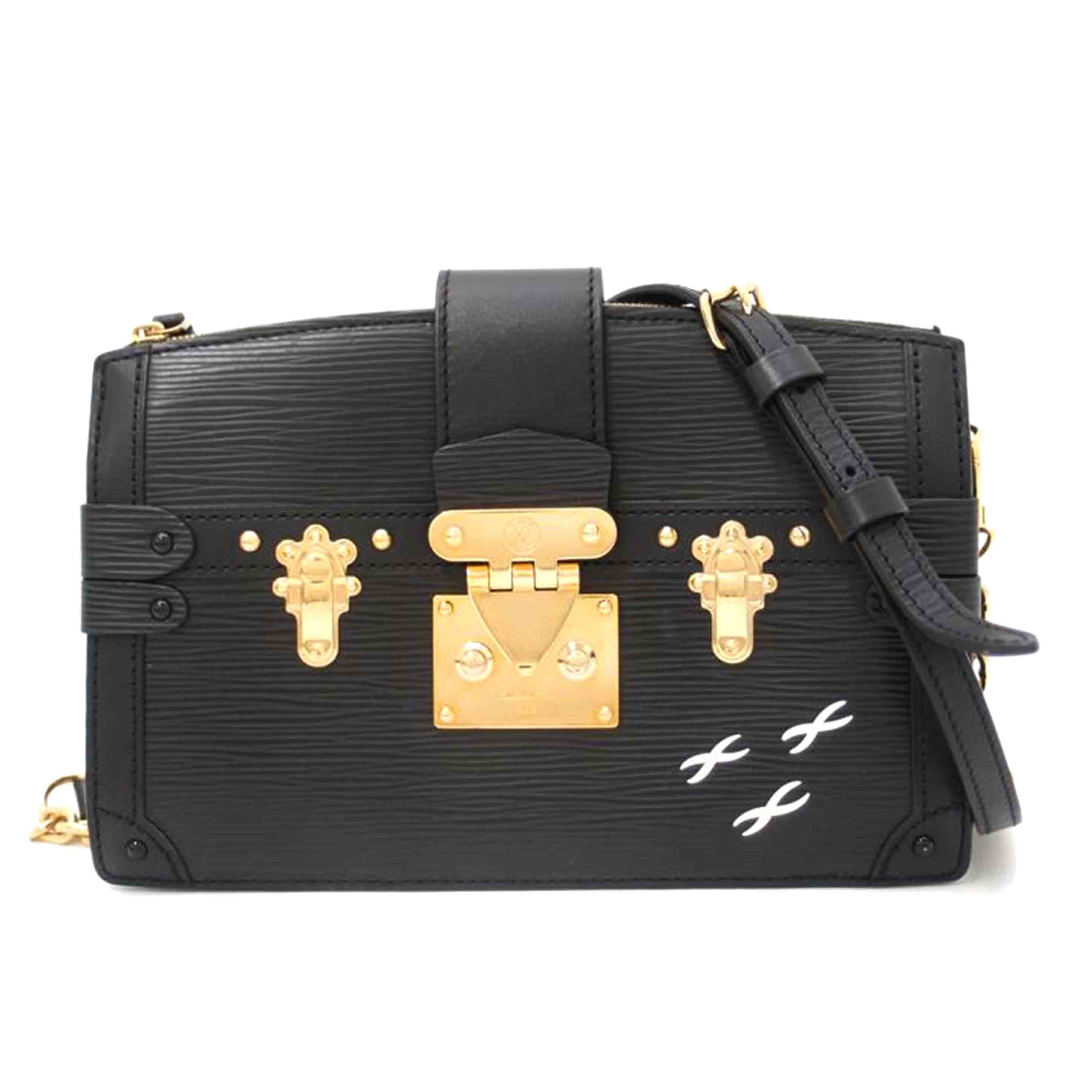 LOUIS VUITTON ルイヴィトン/トランククラッチ/エピ/ノワール/M53052//FL1***/ABランク/69