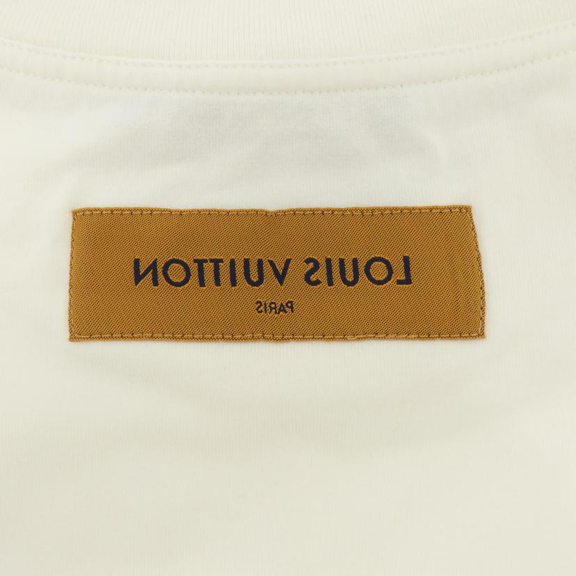 LV ルイ・ヴィトン/エンボスLVロゴ半袖Tシャツ/サイズS/RM222Q DT3 HNY55W//Aランク/77