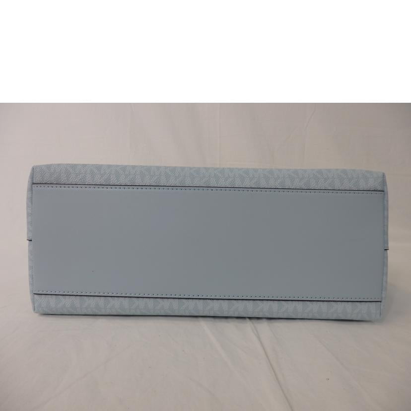 MICHAEL KORS マイケルコース/MK柄/トートバッグ/水色/35T4S6HT9B//SAランク/84