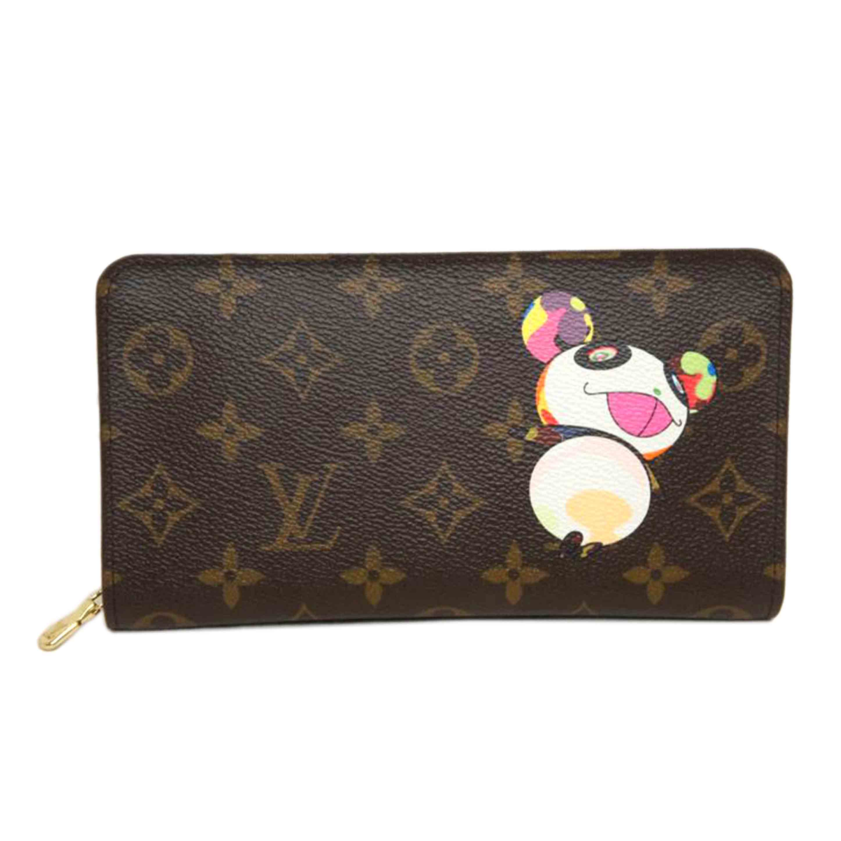 LV ルイヴィトン/村上隆MKポルトモネジップパンダ/モノグラム/M61729//CA0***/Aランク/92