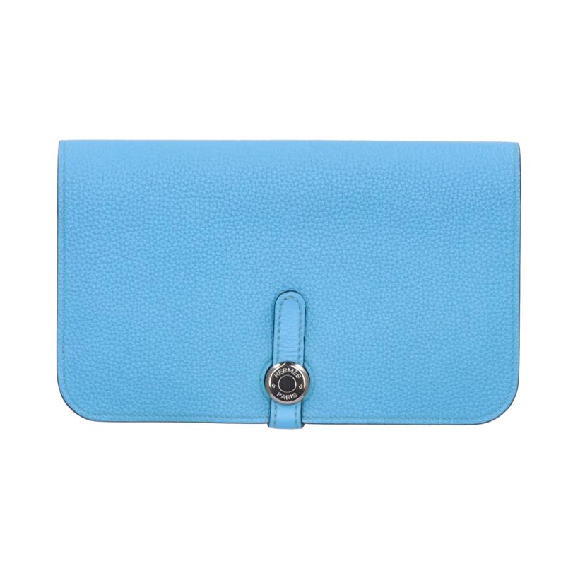 HERMES エルメス/ドゴンGM/トゴ/ブルージーン//Y S**************/Aランク/75